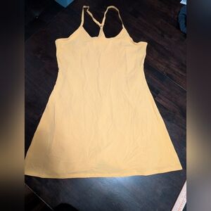 Outdoor Voices The Exercise Dress, Yellow, Women's XL